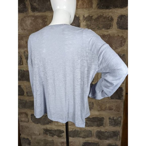 gray long sleeve shirt - Picture 3 of 6